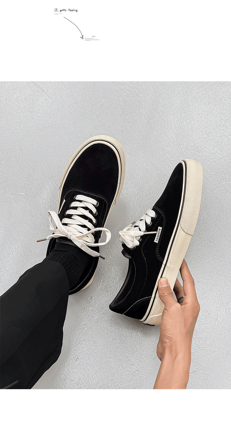 Gedämpfte und strapazierfähige Herren-Skateschuhe mit Schnürung detail 6