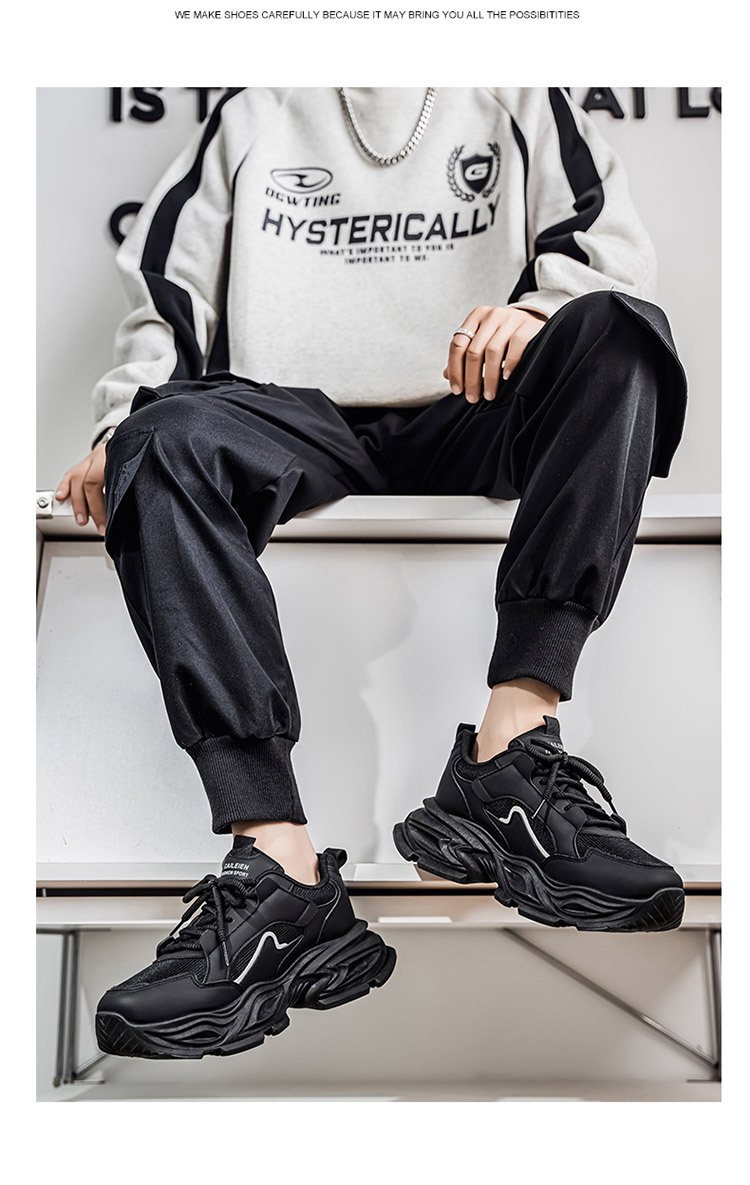 Zapatillas de deporte para hombre con plataforma y diseño color block detail 10
