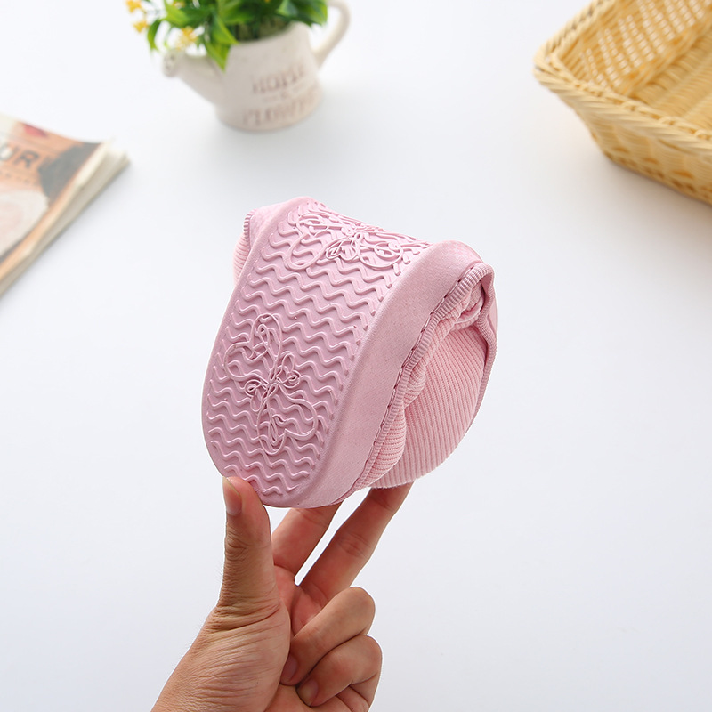 Women's Breathable Cotton-Fabric Slip-On Slippers 5