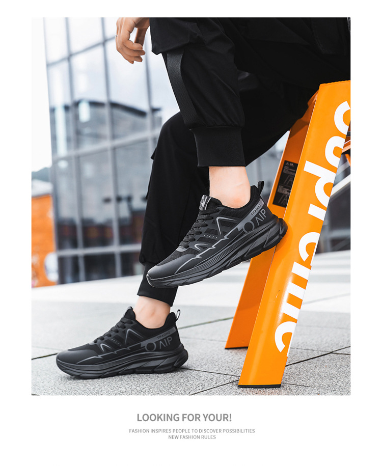 Lichte en ademende heren hardloopschoenen met demping detail 7