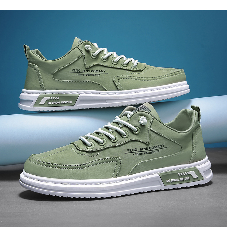 Sneakers Basse da Uomo Stringate – Scarpe Casual Resistenti all'Usura detail 7