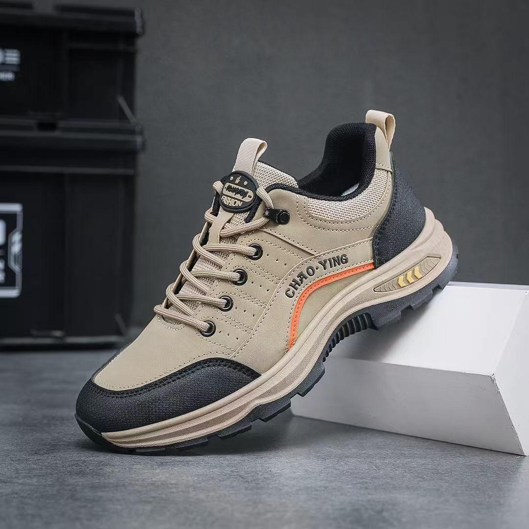 Rutschfeste Schnürschuhe für Herren – ideal für Outdoor-Aktivitäten