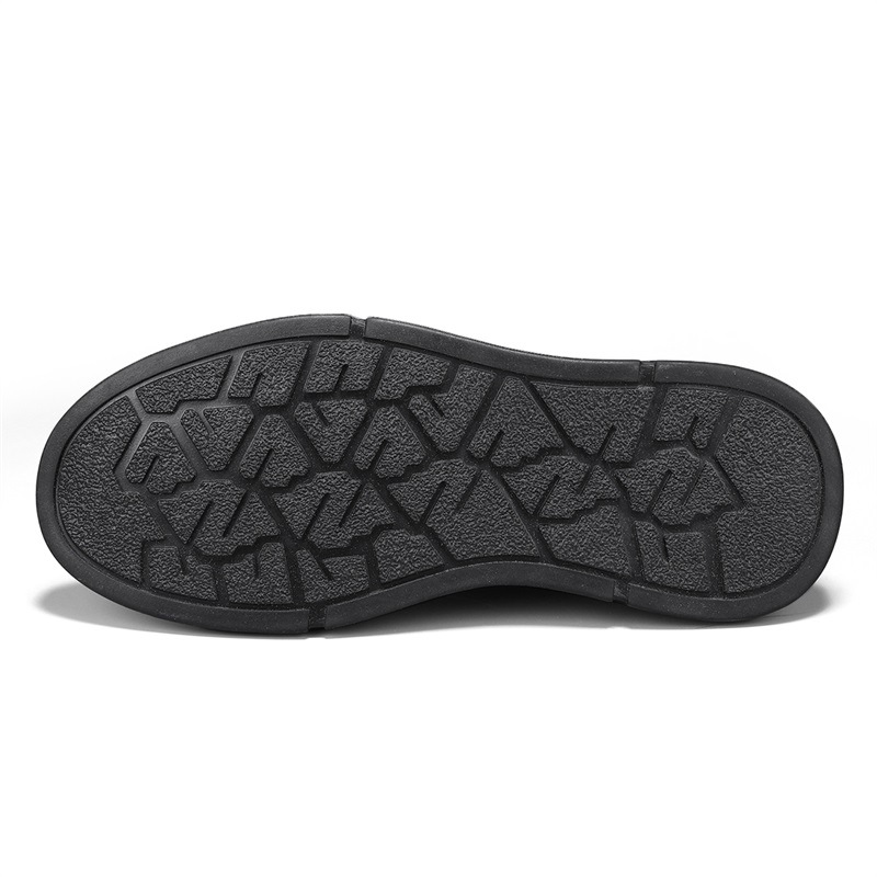 Warme heren casual schoenen van PU-leer met pluche voering detail 8
