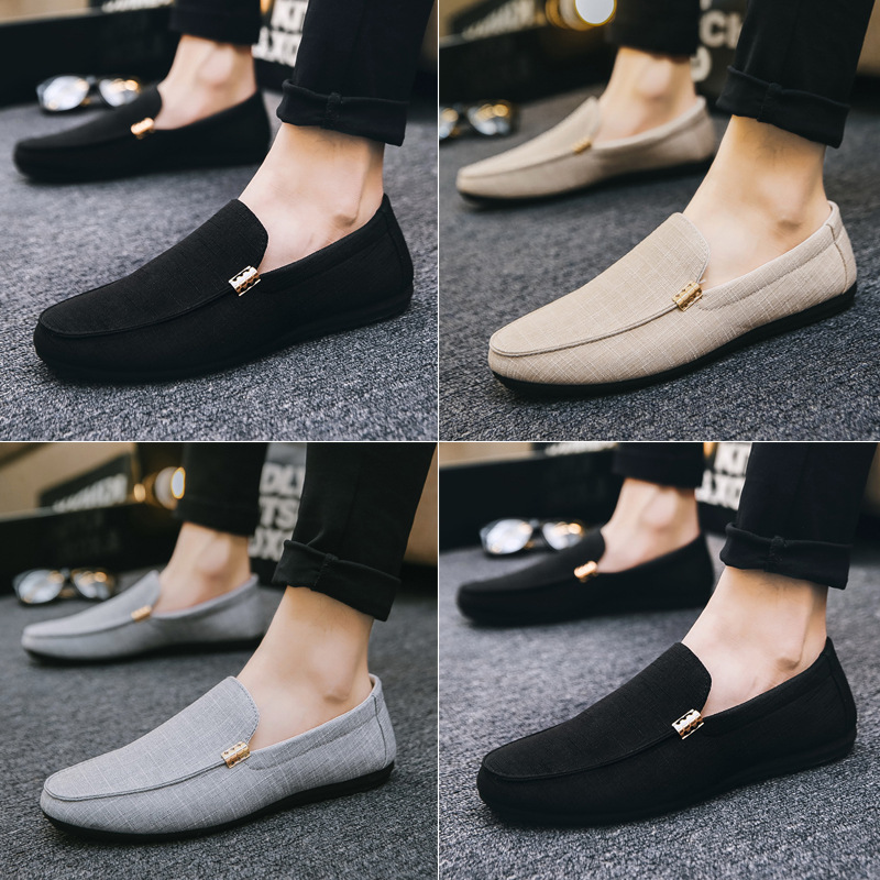 Men's Lightweight Canvas Slip-On Casual Shoes 5