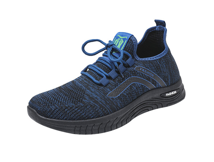 Lichte ademende gebreide hardloopschoenen voor heren detail 18