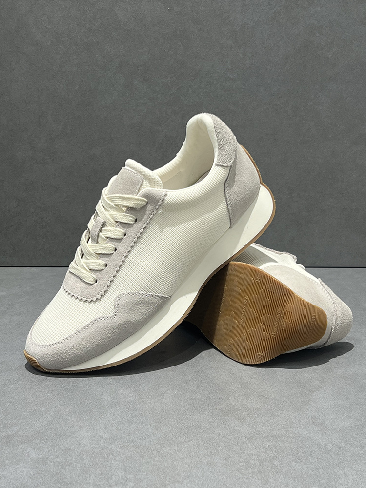 Atmungsaktive Unisex-Sneaker aus Wildleder mit Schnürung detail 3