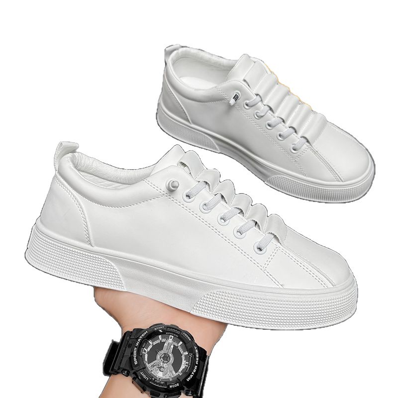 Herren Freizeitschuhe aus Leder zum Schnüren 6