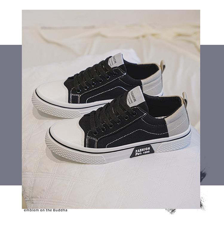 Atmungsaktive Herren-Freizeitschuhe aus Canvas mit Schnürung detail 10