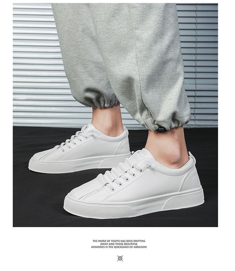 Herren Freizeitschuhe aus Leder zum Schnüren detail 10