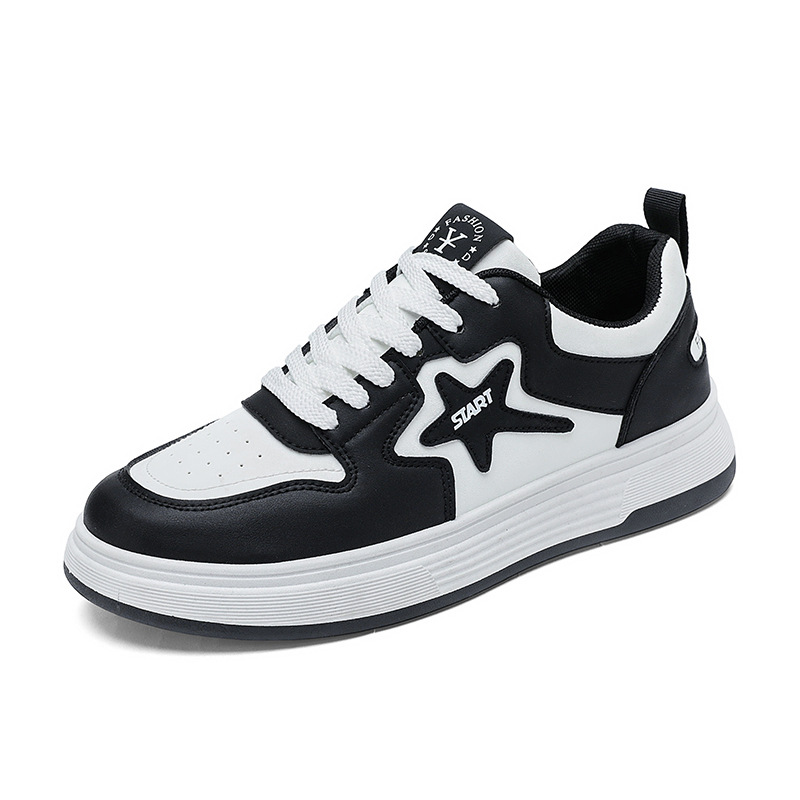 Men's Colorblock Lace-Up Casual Sneakers 6