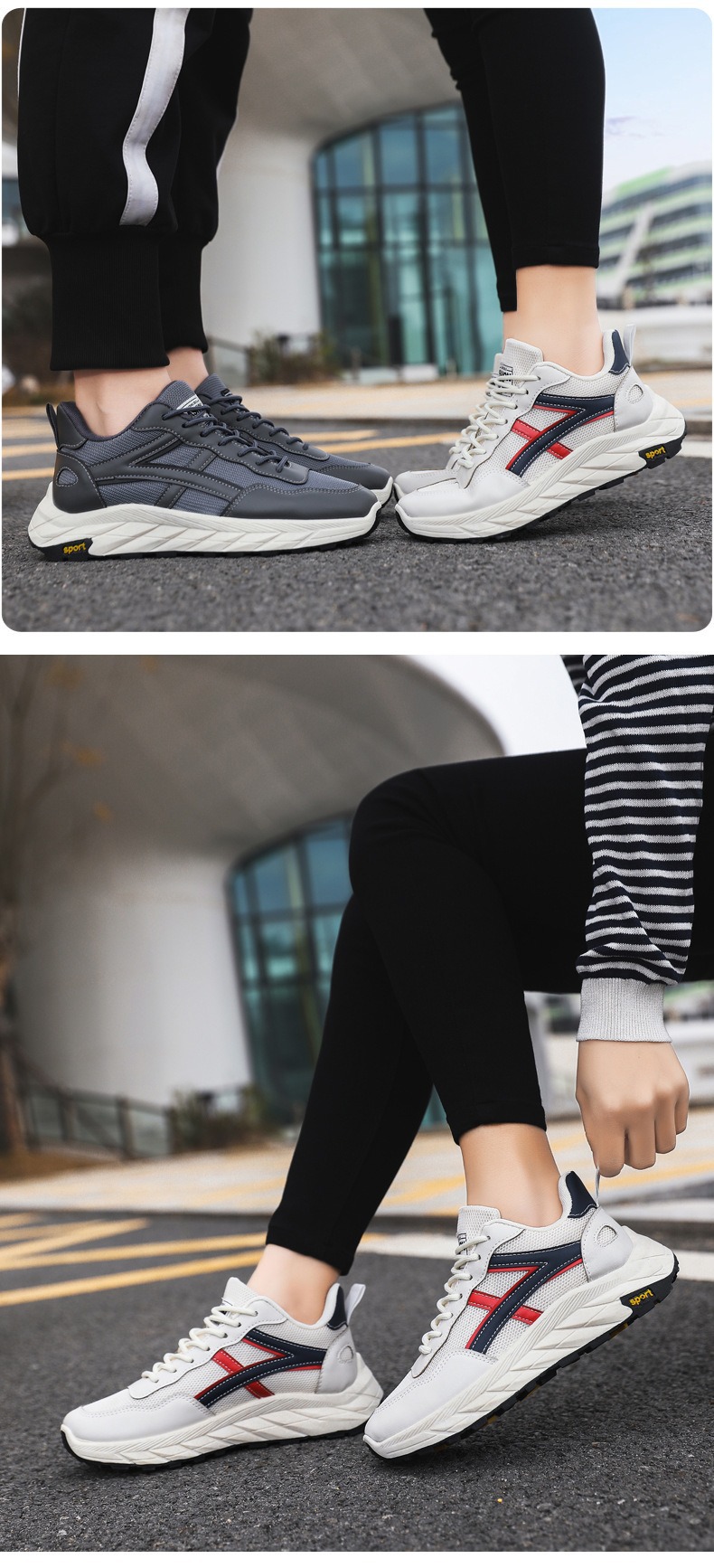 Atmungsaktive, gedämpfte Laufschuhe für Herren detail 16
