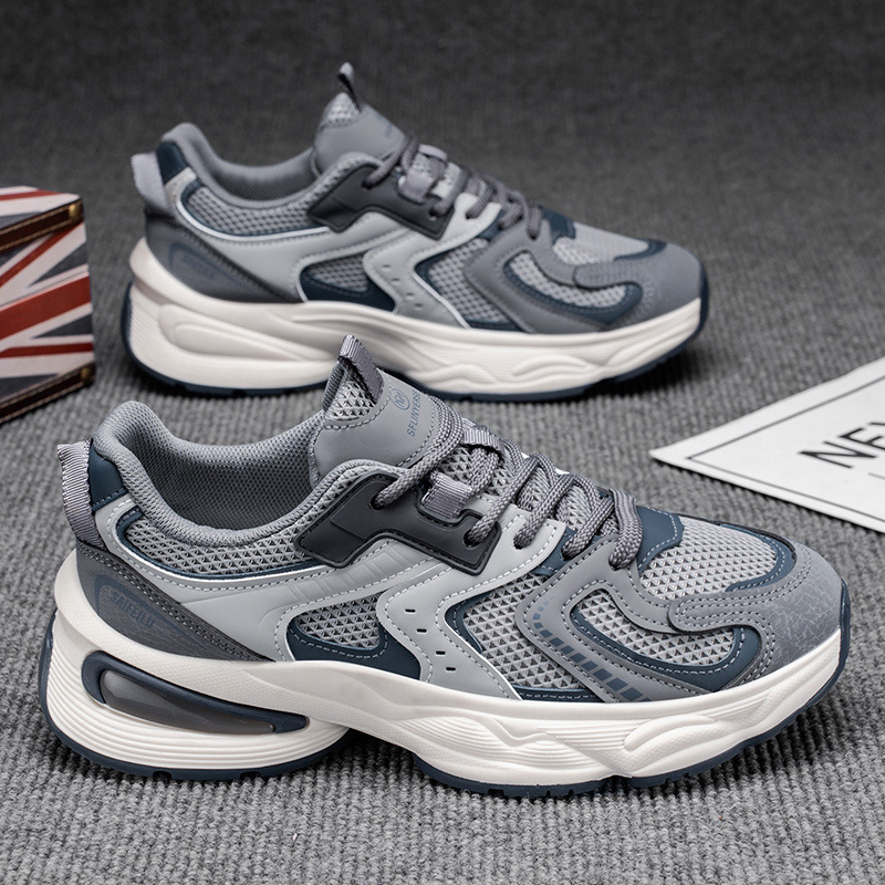 Men's Breathable Cushioned Platform Casual Shoes 5