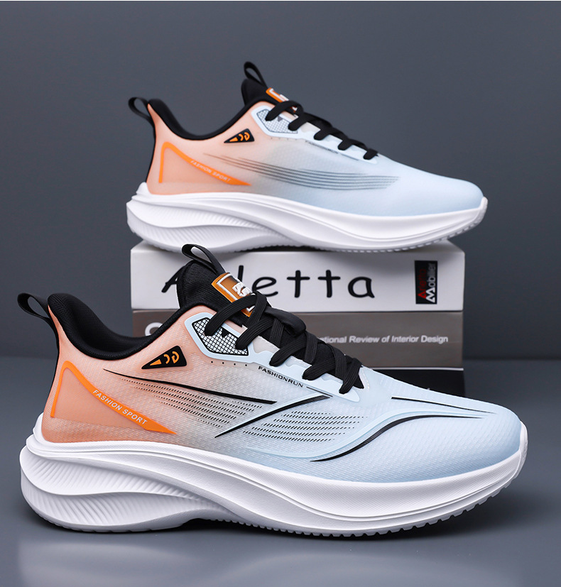 Men's Breathable Cushioned Running Shoes detail 7