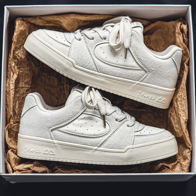 Chaussures de skate casual à lacets et amorti pour homme 2