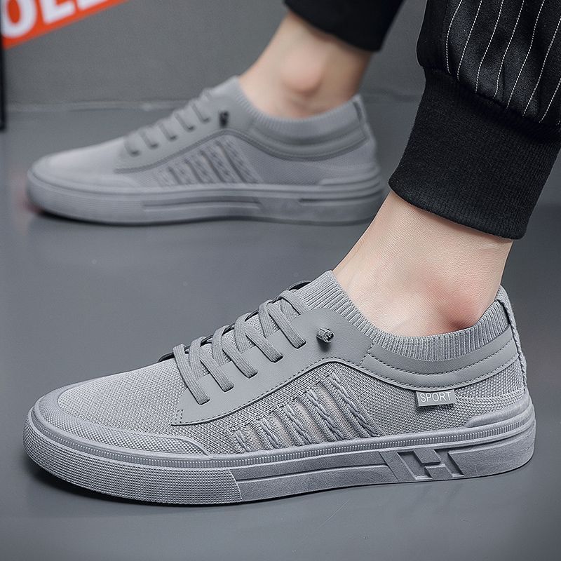 Atmungsaktive, leichte Freizeitschuhe für Herren mit Schnürung 2