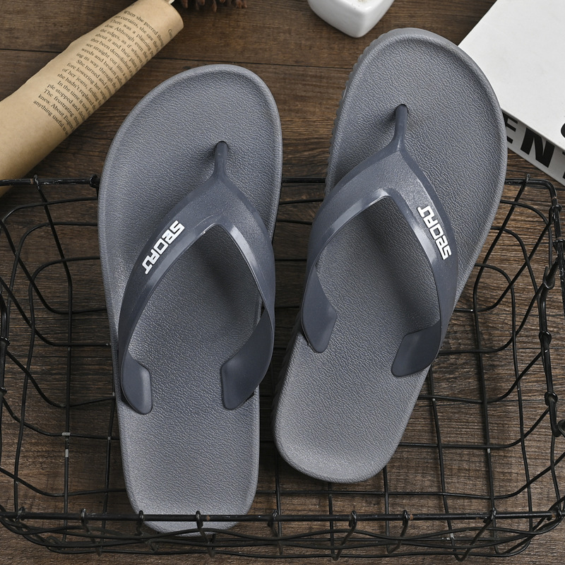 Men's Lightweight Waterproof Beach Flip-Flops detail 10