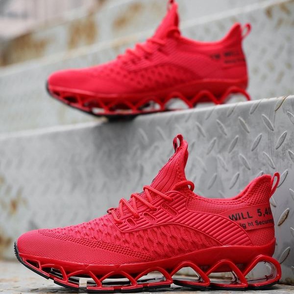 Men's Breathable Cushioned Running Shoes