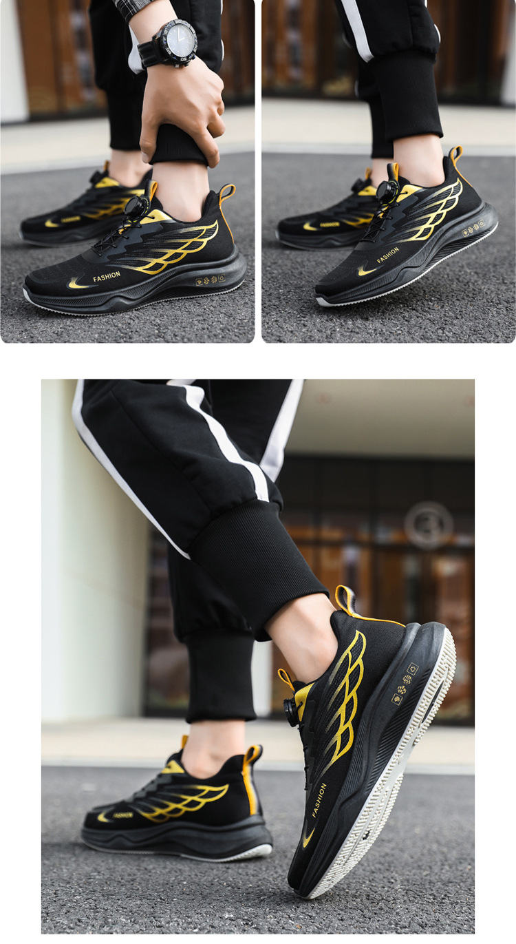 Atmungsaktive, leichte Herren-Laufschuhe detail 12