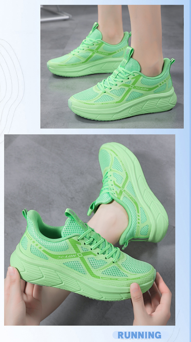 Ademende hardloopschoenen met demping voor dames detail 1