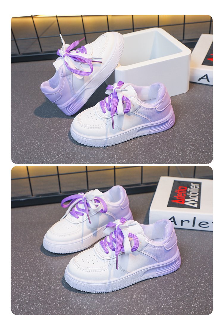 Sneakers casual donna stringate con plateau e motivo colorblock detail 7