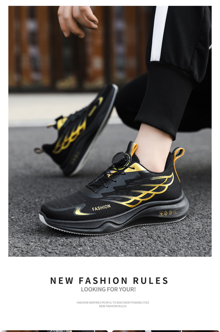 Atmungsaktive, leichte Herren-Laufschuhe detail 11