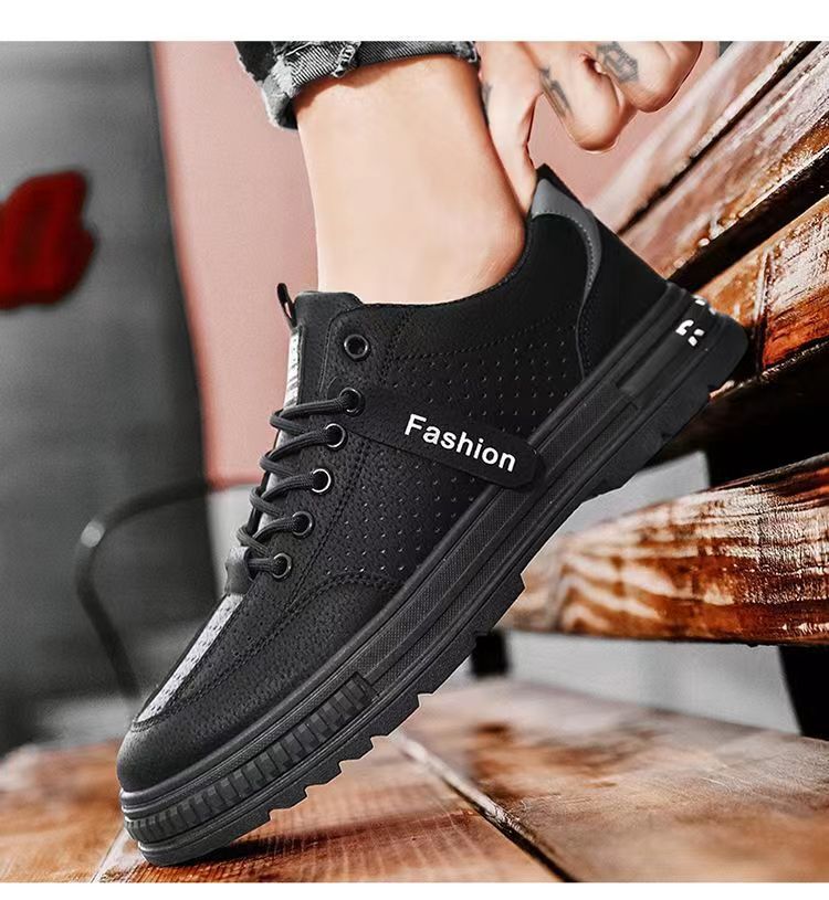 Atmungsaktive Herren-Freizeitschuhe zum Schnüren detail 9