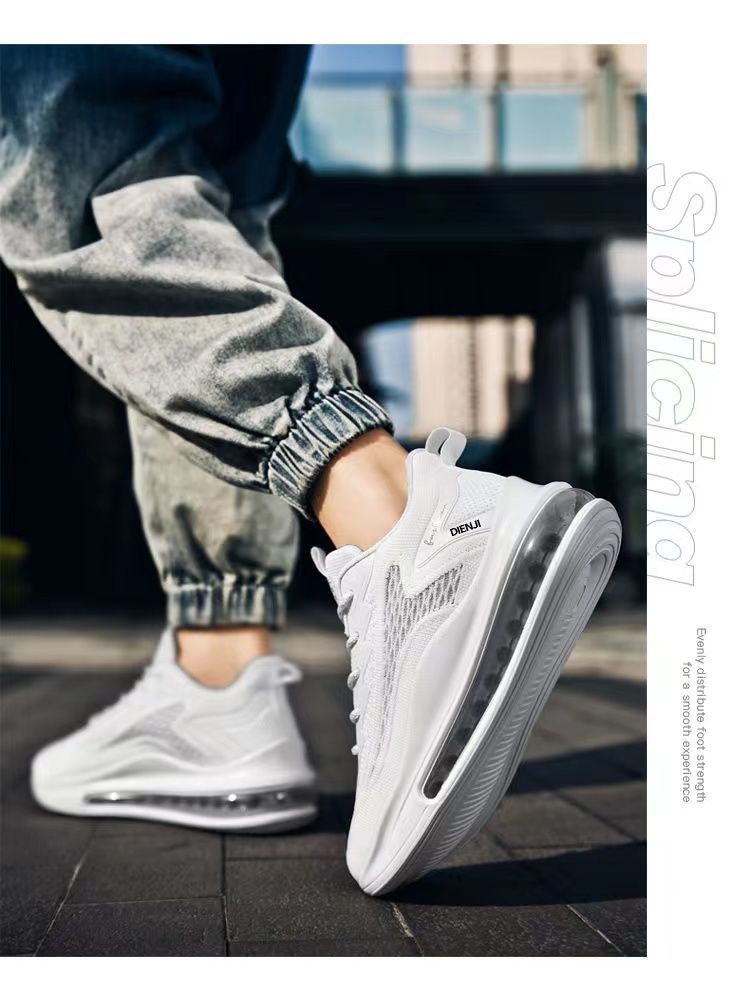 Atmungsaktive gedämpfte Herren-Laufschuhe aus Mesh detail 14