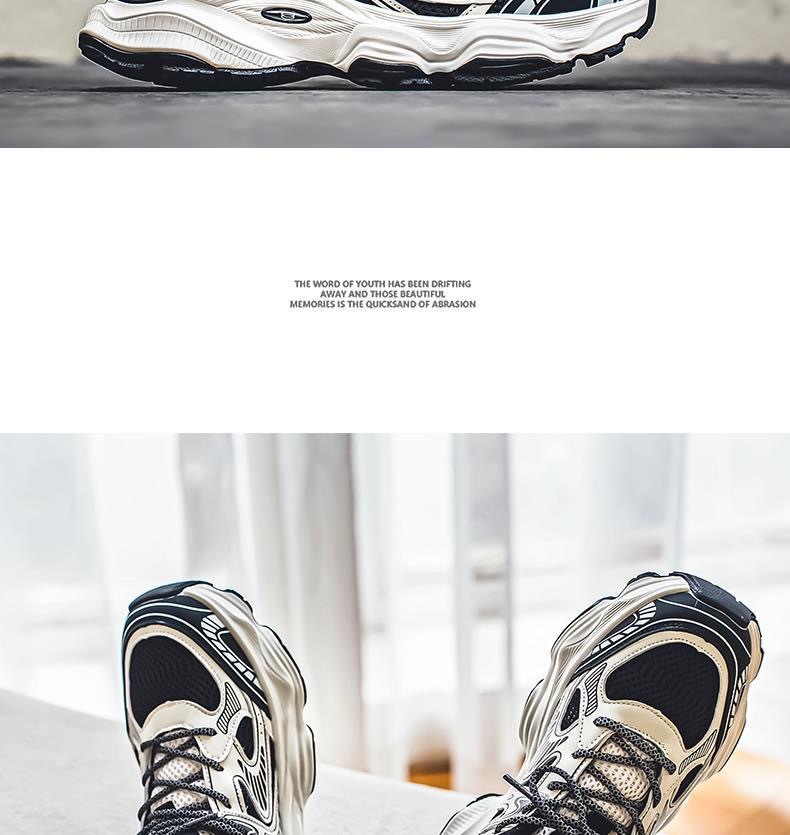 Atmungsaktive Mesh-Plateau-Freizeitschuhe für Herren detail 8