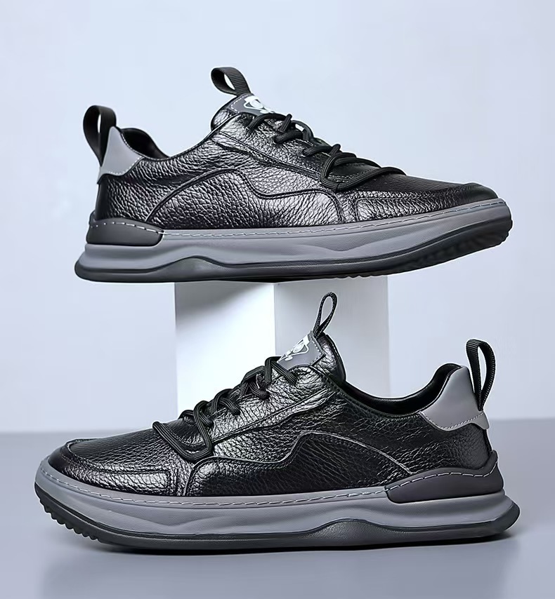 Scarpe casual da uomo stringate antiscivolo detail 1