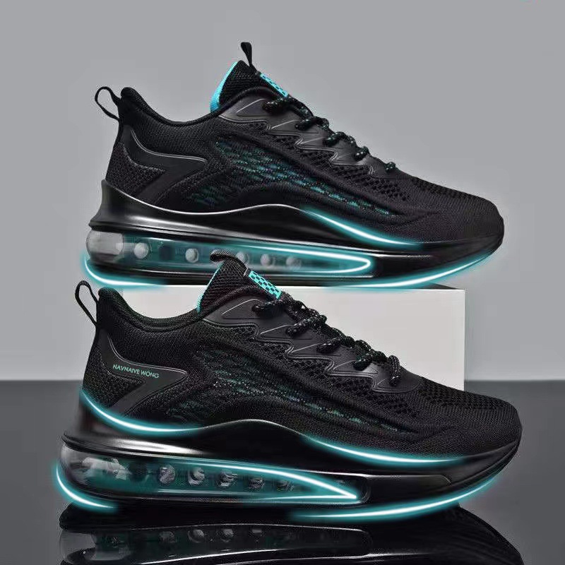 Atmungsaktive gedämpfte Herren-Laufschuhe 4
