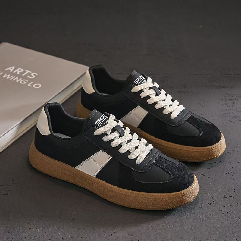 Men's Vintage Leather Lace-Up Casual Shoes 3