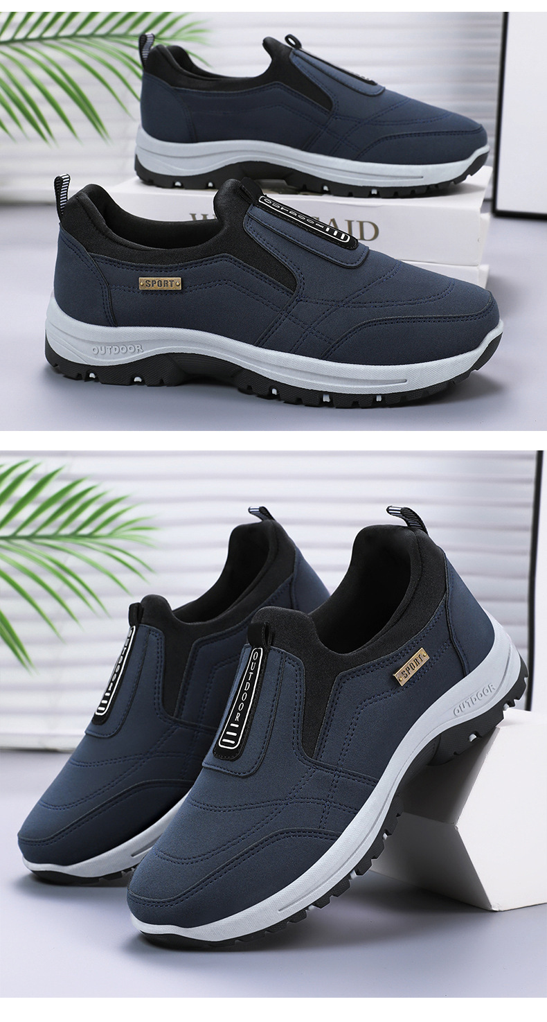 Leichte, rutschfeste Schlupf-Freizeitschuhe für Herren detail 20