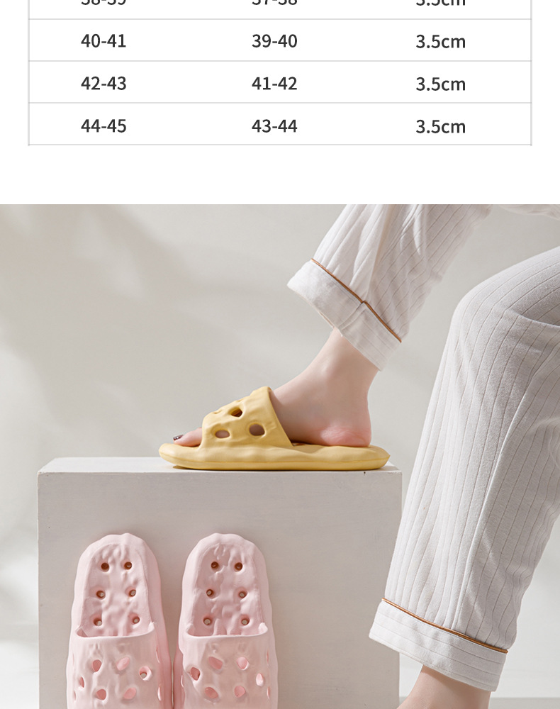 Unisex Quick-Dry EVA Soft-Sole Slippers detail 6