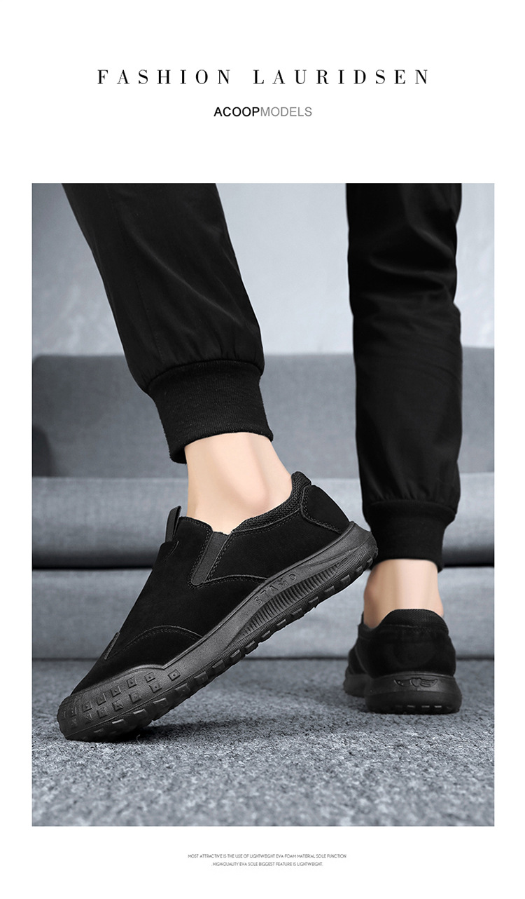 Scarpe casual slip-on antiscivolo da uomo detail 1