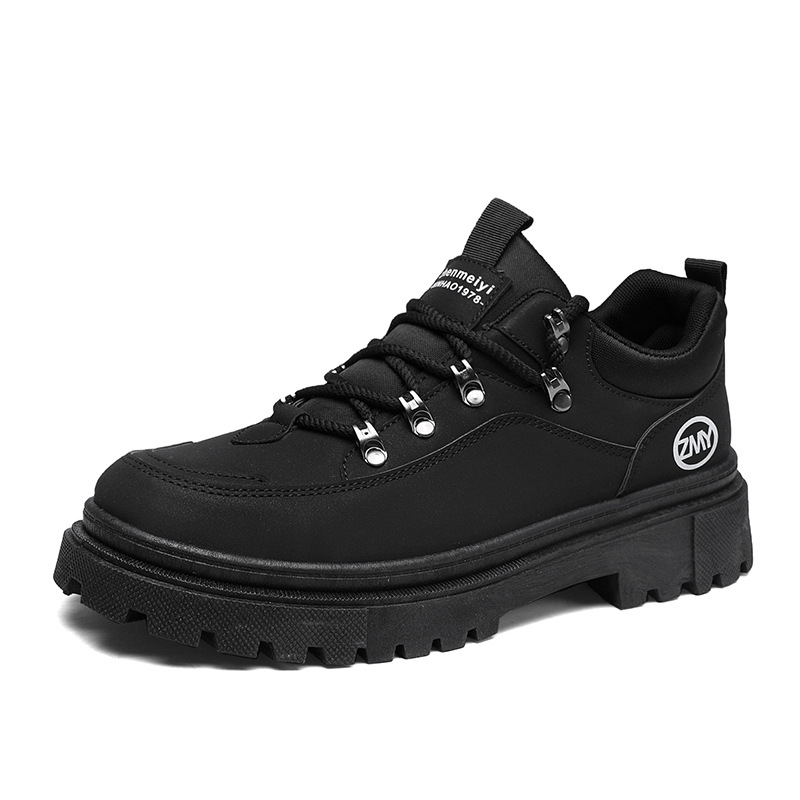 Rutschfeste Plateau-Freizeitschuhe für Herren mit Schnürung 6