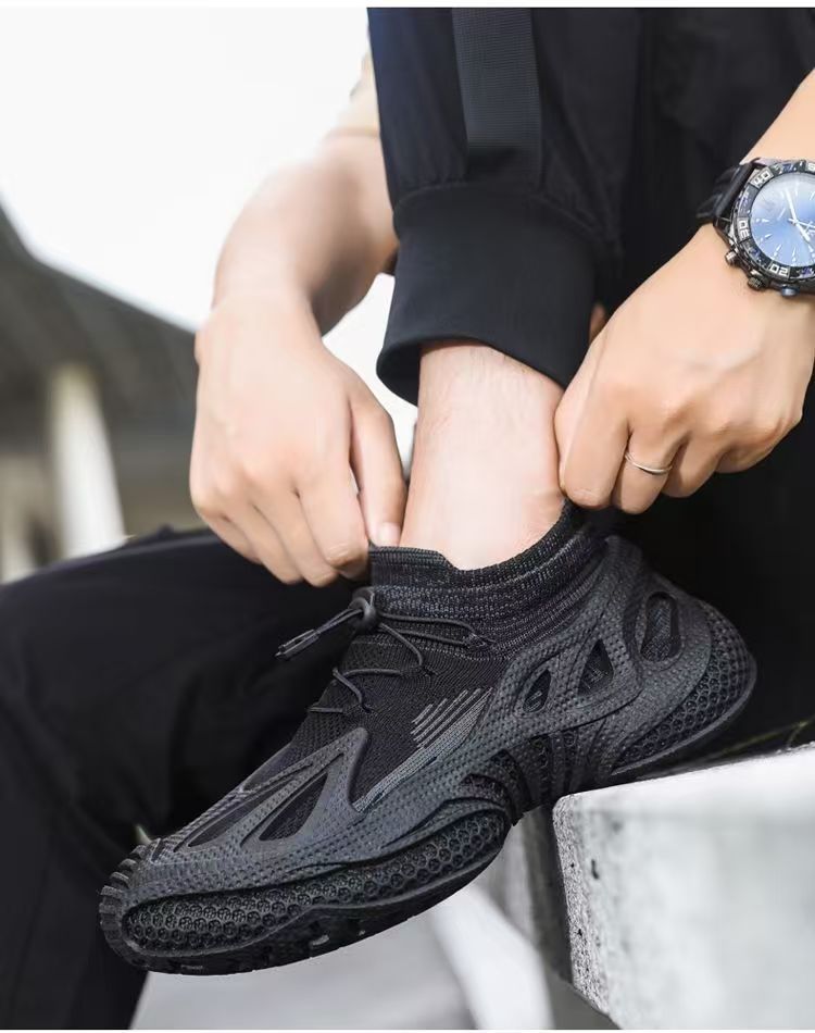 Leichte, atmungsaktive Mesh-Freizeitschuhe für Herren detail 4