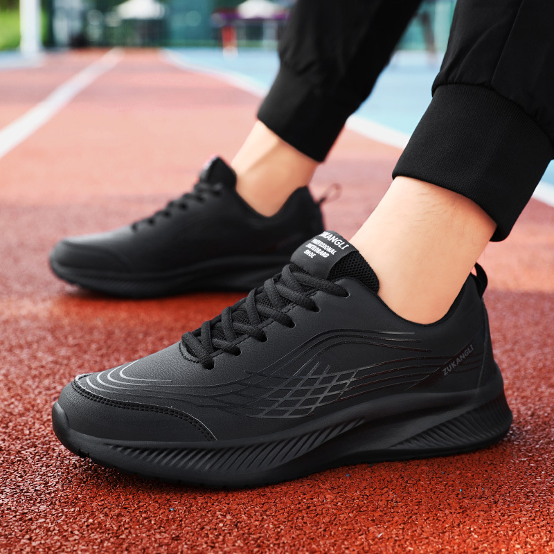 Lichte hardloopschoenen voor heren met veters en demping detail 6