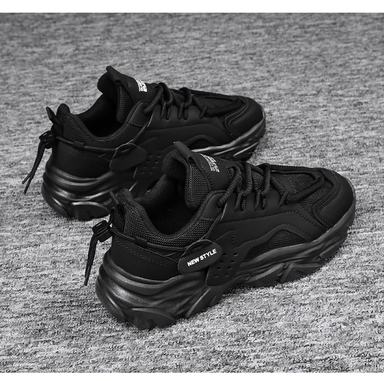 Baskets casual respirantes pour homme avec semelle plateforme detail 3