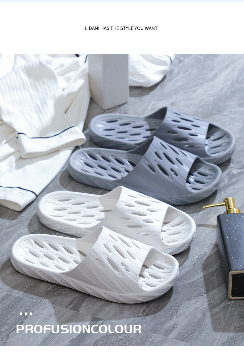 Chaussons unisexes respirants et à séchage rapide à bout ouvert detail 3