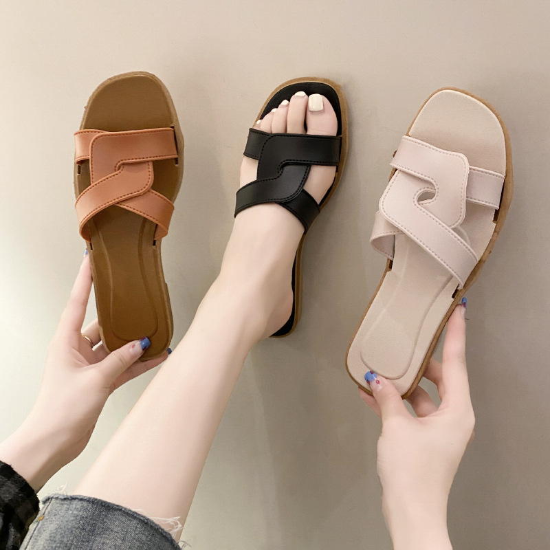 Leichte flache Pantoletten für Damen – Bequeme Sandalen 2