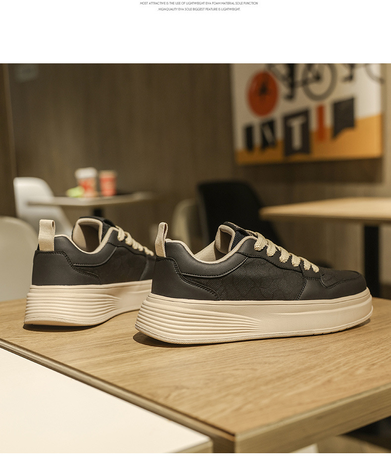 Damen Plateau-Freizeitschuhe mit Dämpfung und Schnürung detail 14