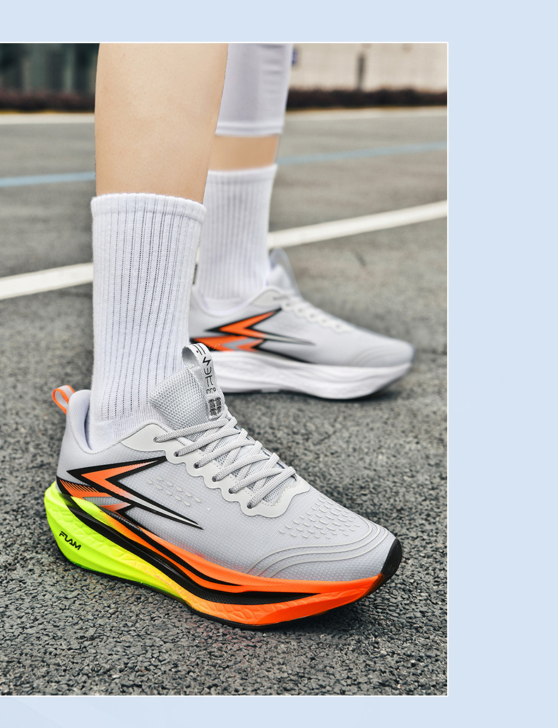 Men's Breathable Lightweight Cushioned Running Shoes detail 5