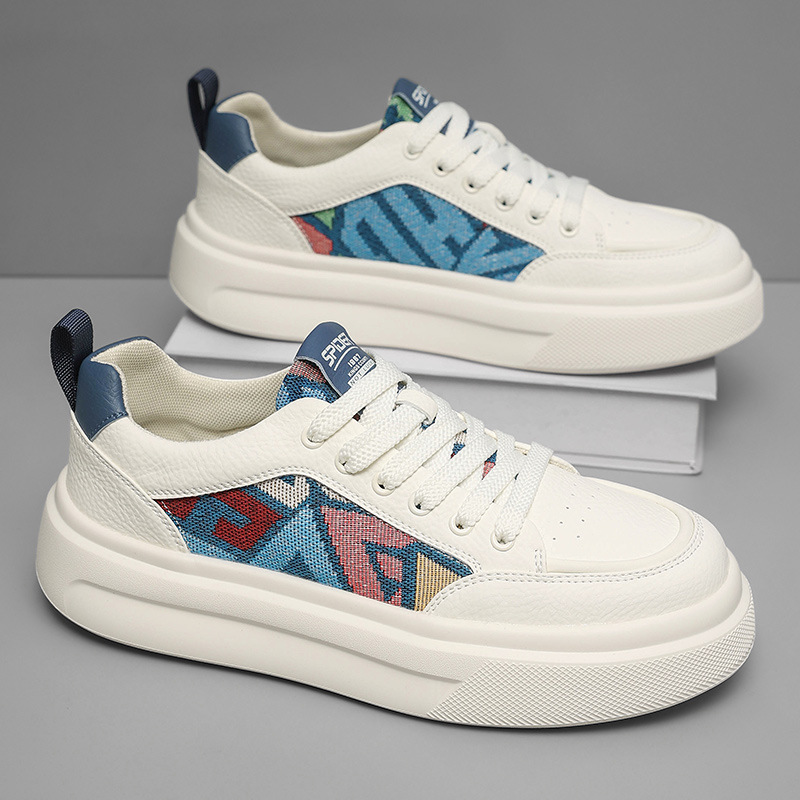 _8663 Beige Blue
