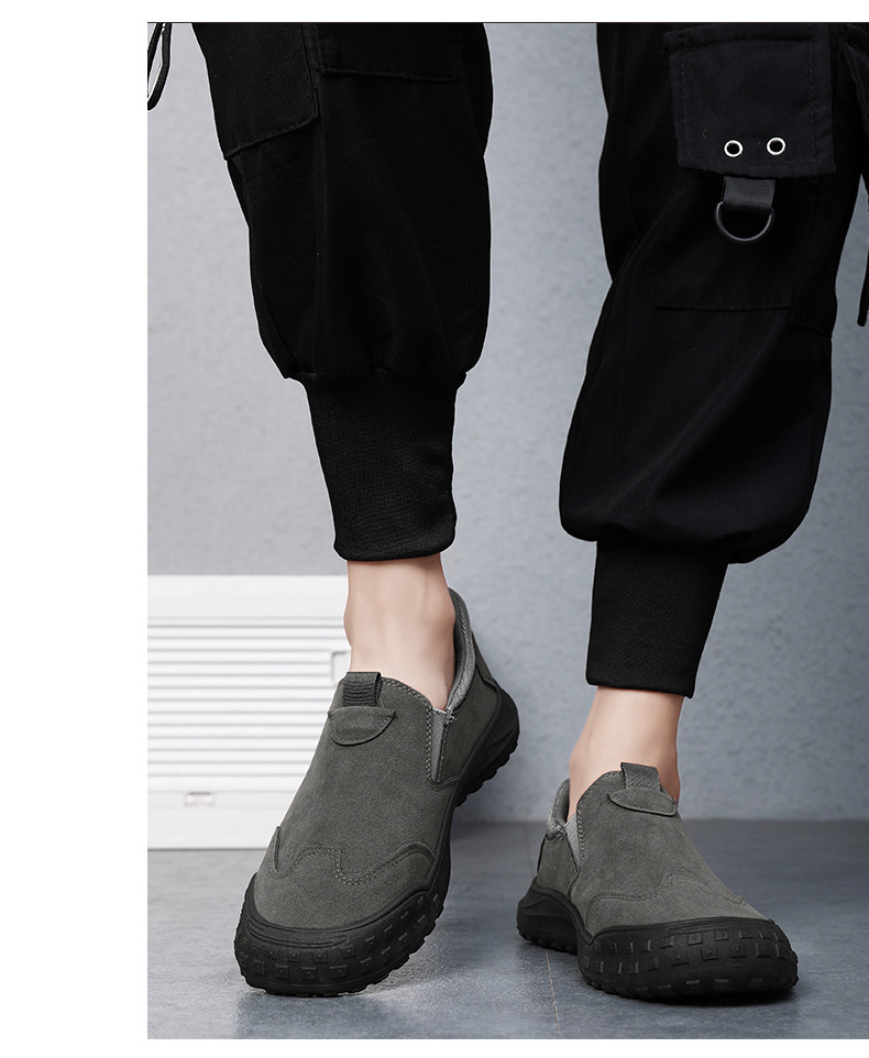 Rutschfeste Herren-Freizeitschuhe zum Hineinschlüpfen detail 8