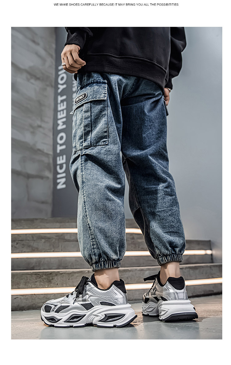 Atmungsaktive Herren-Sneaker mit dämpfender Plateausohle detail 10