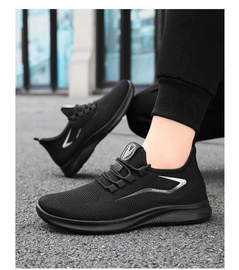 Scarpe da corsa da uomo traspiranti e leggere in mesh detail 2