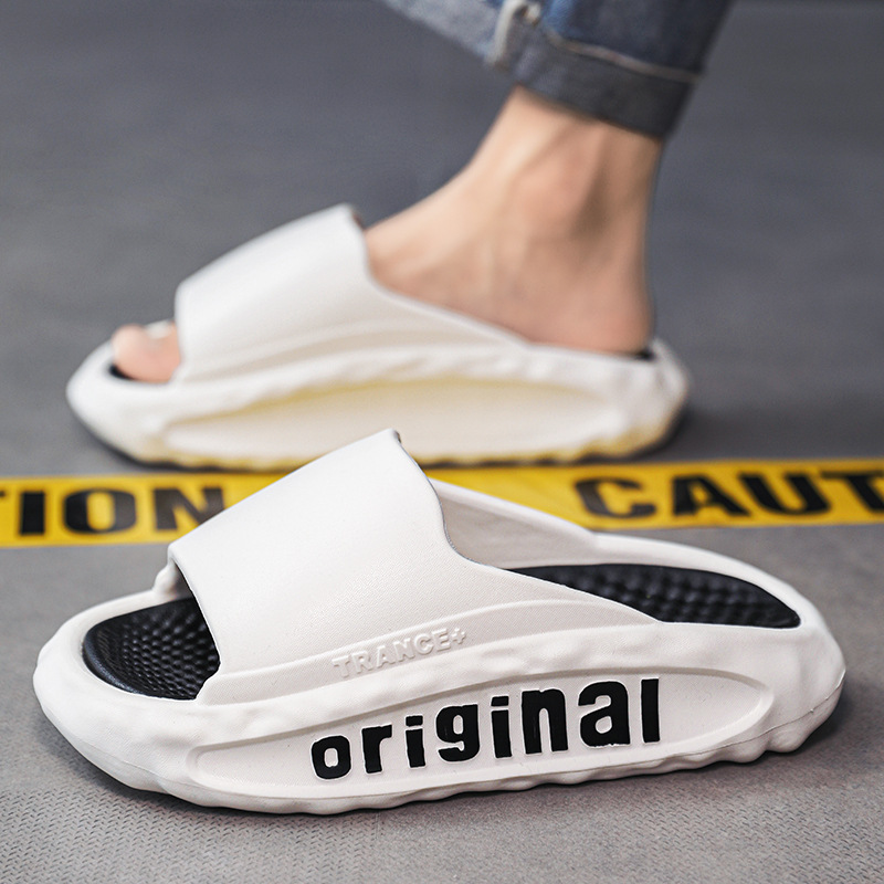 Chaussons ouverts homme en EVA à séchage rapide et semelle amortissante