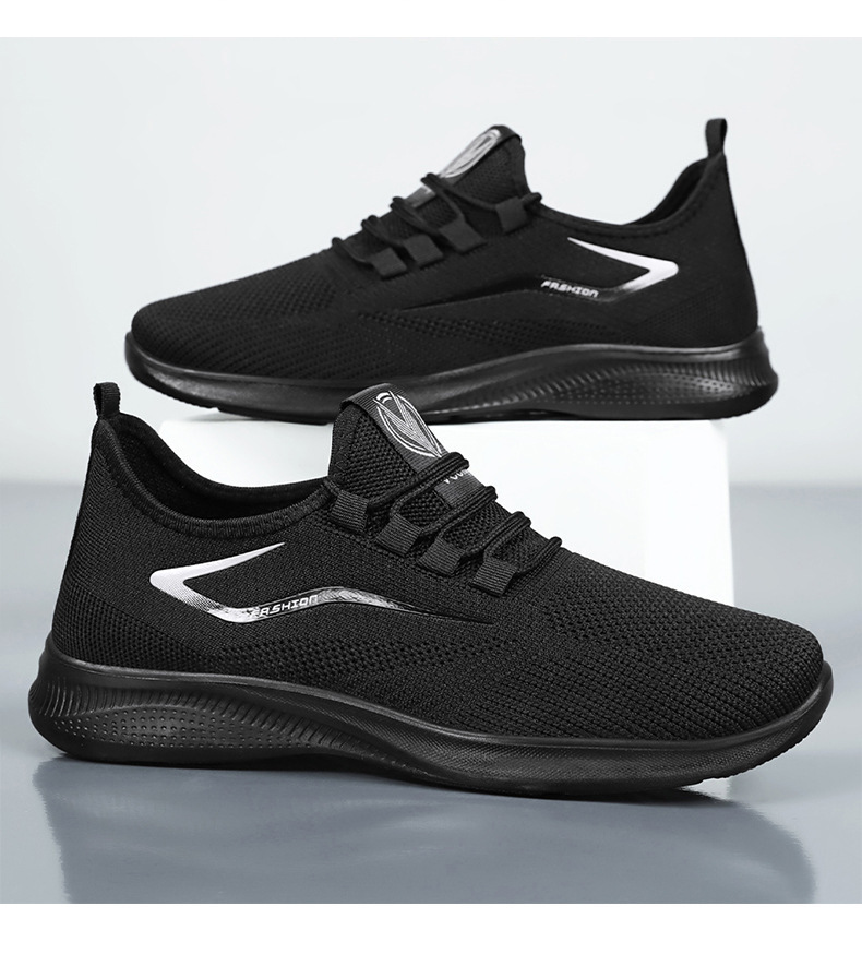 Scarpe da corsa da uomo traspiranti e leggere in mesh detail 3