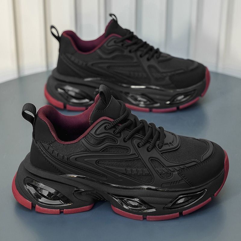 Atmungsaktive Plateau-Sneaker für Herren mit Dämpfung 5