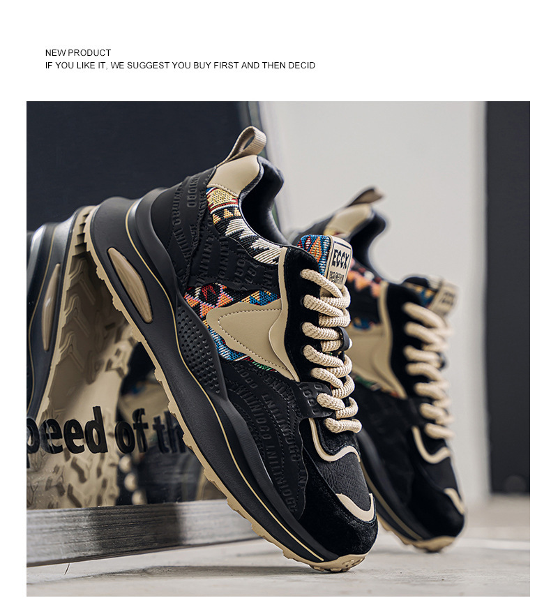 Zapatillas de deporte casuales para hombre estilo étnico detail 11